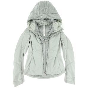 NEW Lululemon Another Mile Jacket Jade Grey Primaloft Puffer Gorpcore Athleisure